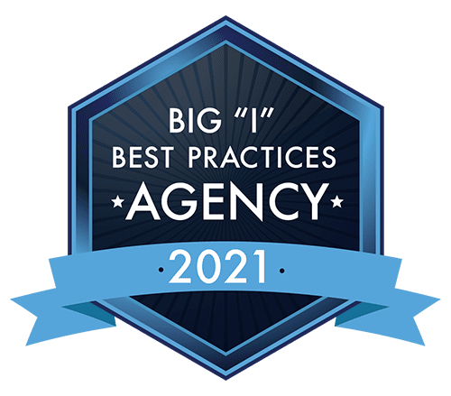 Insurefit Insurance - Big I Best Practices Agency 2021 Award Logo
