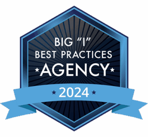 Big I Best Practices Agency 2024 Award logo